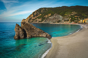 Amazing gravelly beach and clean sea, a Nature Photo by Alpine Dreams