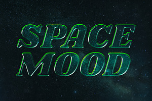 Space Mood Glass Text Effect, a Plug-in Add-On by barsrsind