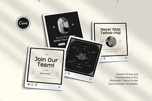 120 Tattoo Artist Instagram Template