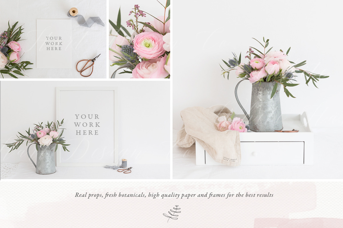 The Bloomsbury Wedding Mockup Bundle, a Print Template by White Hart Co. (Photo 2 of 3)