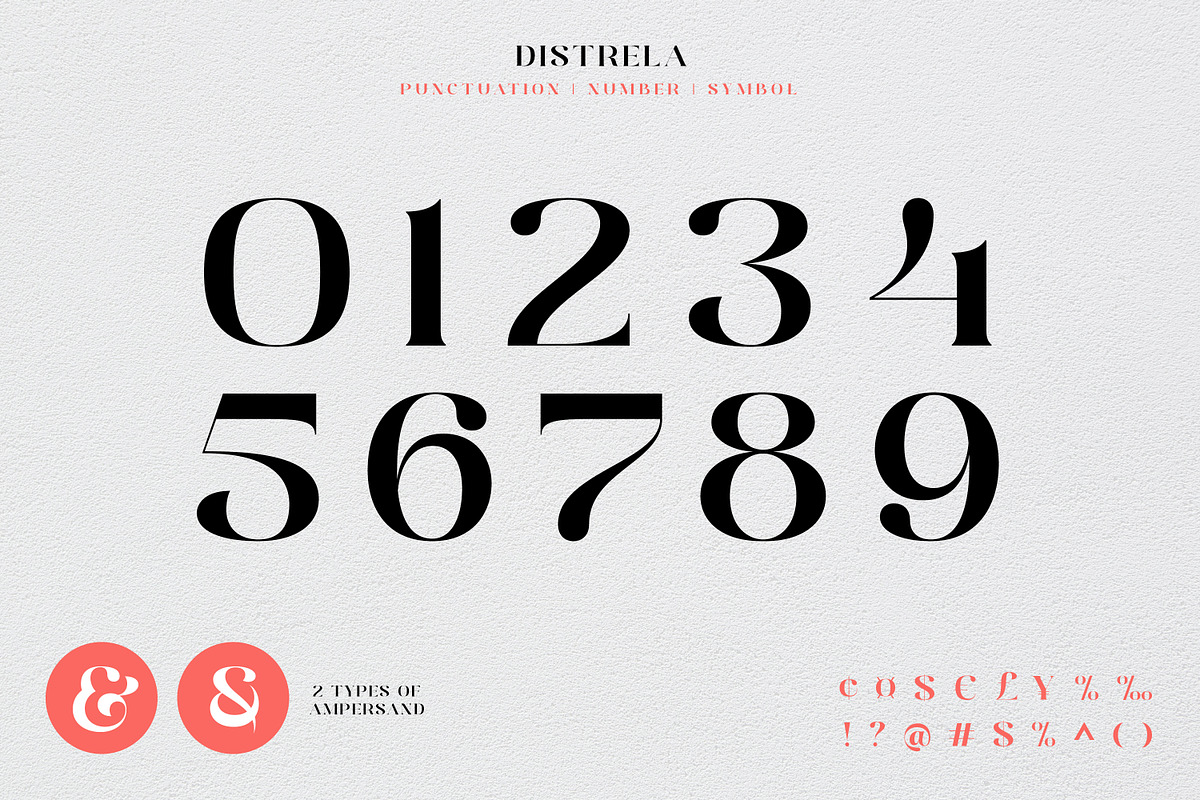Distrela | Romantic Serif Font, a Serif Font by Ekahermawan (Photo 8 of 15)