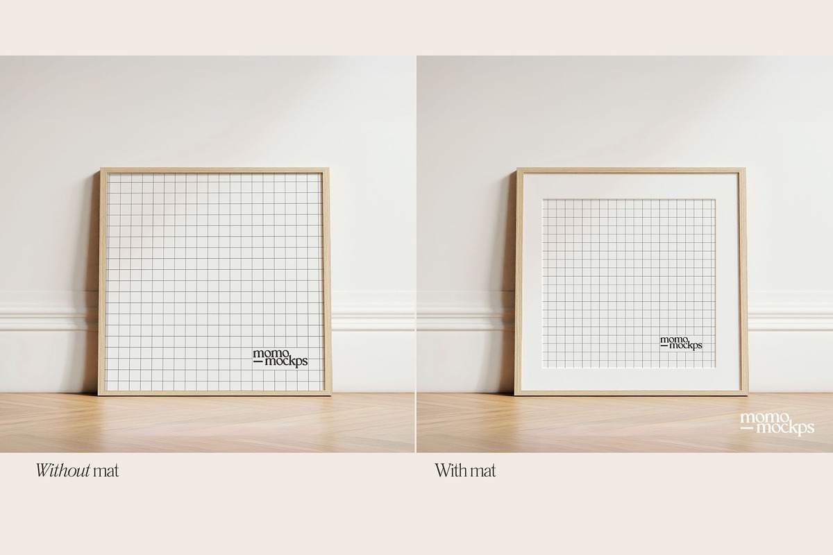 Square Frame Mockup | PSD Minimalist, a Household Mockup by momomockps (Photo 7 of 8)