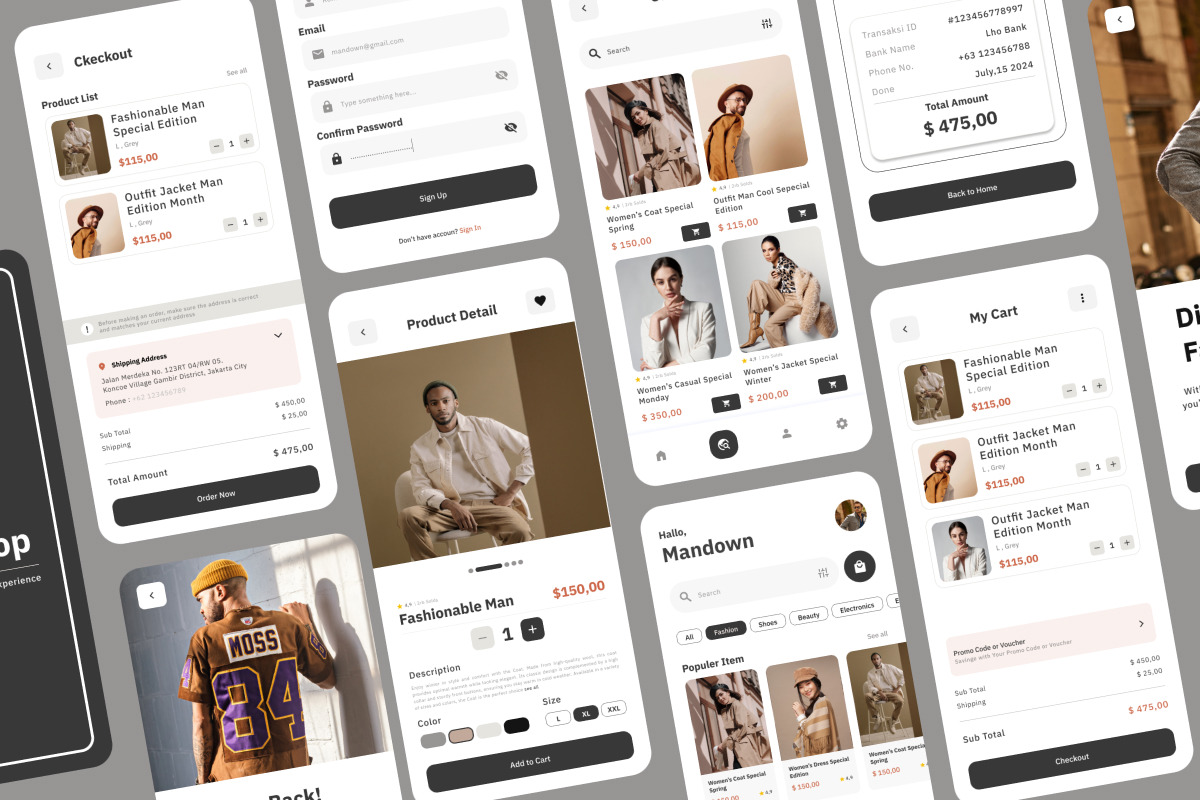 LhoShop - Commerce Mobile App, an App Template by twinstd (Photo 4 of 5)