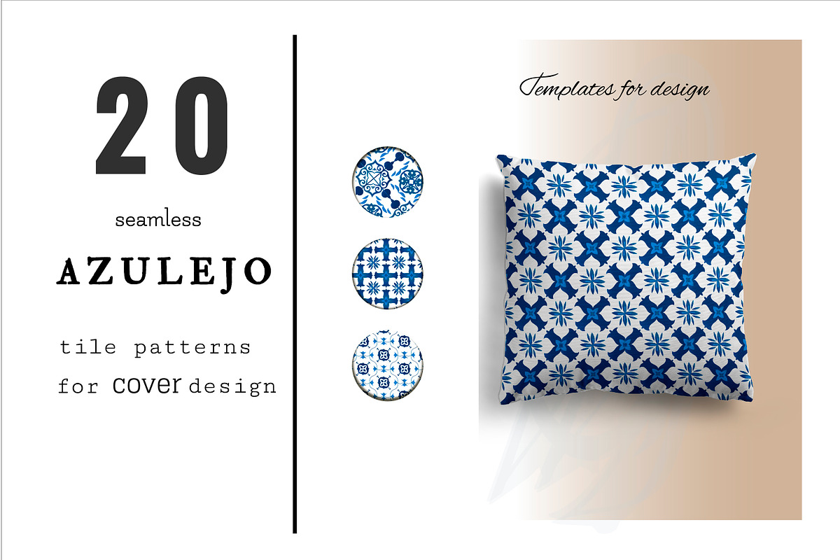 Set of 50 AZULEJO TILES templates, a Pattern Graphic by DeMih (Photo 8 of 8)