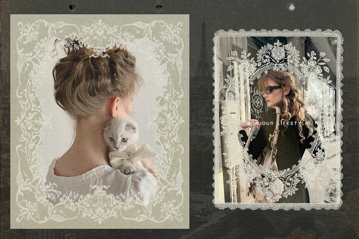 Imprinted Textured Frames, an Object Graphic by lerinartstudio (Photo 10 of 11)