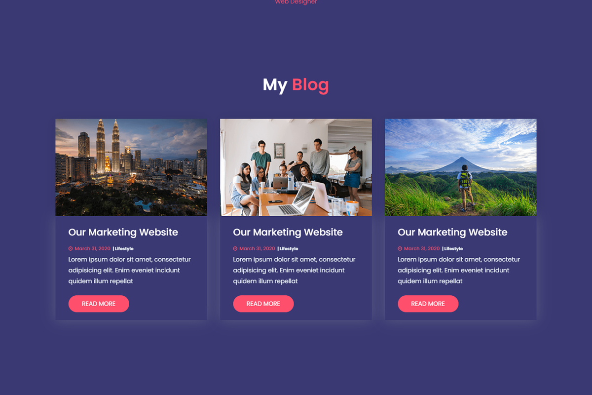 Mariya - Designer Portfolio HTML, a HTML Template by Themeplaza (Photo 7 of 7)