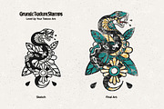 Grunge Stamp Affinity Brushes, a Brush Add-On by pixelbuddha.net (Thumbnail 5 of 9)