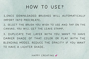 Procreate Watercolor leaves Stamps, a Shape Add-On by BohoCalligraphy (Thumbnail 3 of 3)
