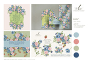 Berry Floral Watercolor Illustration, a Seasonal Illustration by slowlivecreate (Thumbnail 3 of 6)