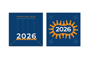 Happy New Year Design, a Decorative Illustration by Lakhan1998 (Thumbnail 6 of 6)