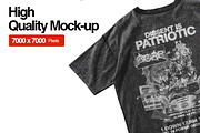 WASHED T-Shirt Mockup, a Shirt Mockup by Züli ® (Thumbnail 2 of 5)