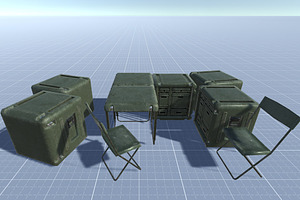 Mobile Military Desk