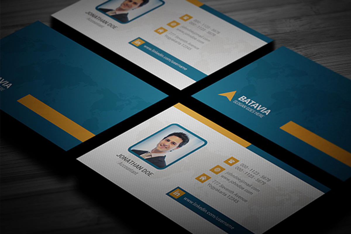 Professional Business Card, a Business Card Template by InfinityArt (Photo 2 of 4)