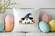 Halloween & Fall Ghost Clipart-2, an Illustration by Wow Magic (Thumbnail 3 of 5)