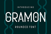 Gramon - Rounded Font, a Sans Serif Font by lelevien (Thumbnail 1 of 4)