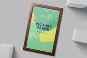 5 Rectangular Picture Frame Mockups, an Advertising Mockup by megostudi0 (Thumbnail 6 of 7)