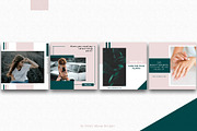 Stylish Instagram Template Bundle, a Social Media Template by Pretty Bloom Designs (Thumbnail 2 of 7)