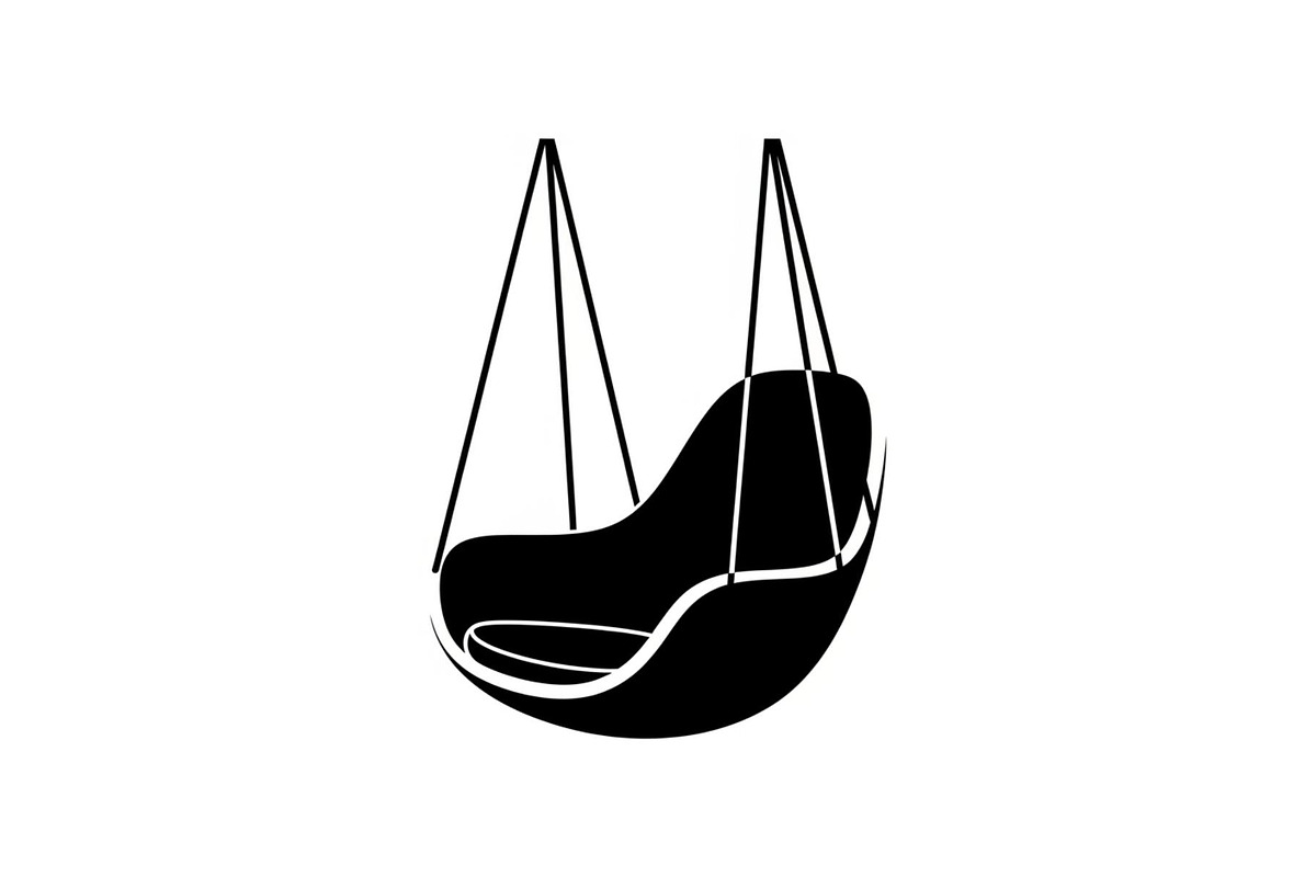 Hanging Egg Chair Silhouette Bundle, an Illustration by Designer_Momina (Photo 34 of 51)