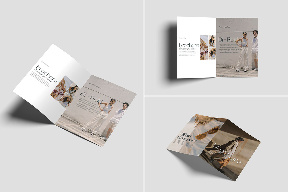 A4/A5 Bifold Brochure Mockup Kit, a Books & Magazine Mockup by Jestdio (Photo 3 of 13)
