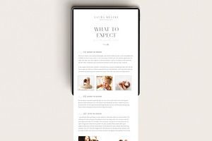 What to Expect Email Template