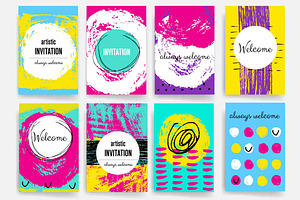 Invitation cards.