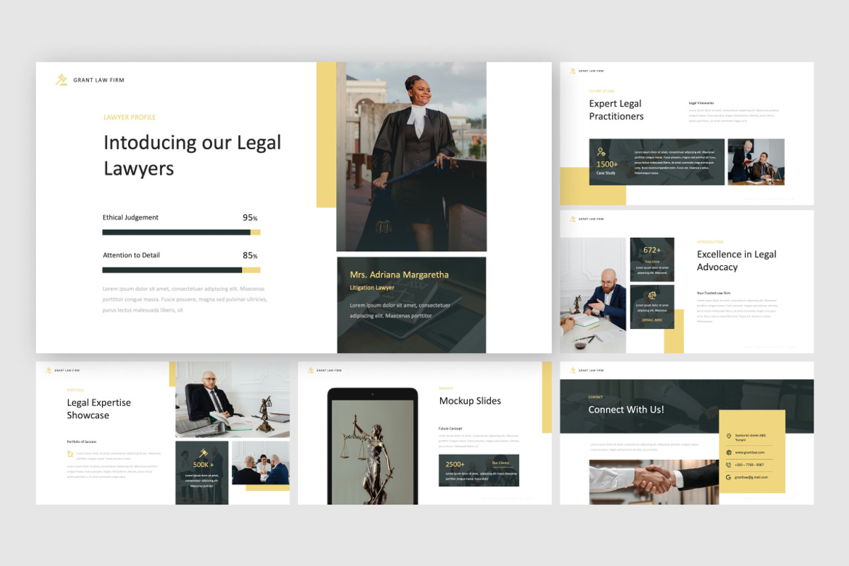 Law Firm Presentation Slides, a Presentation Template by Antstheme (Photo 2 of 2)