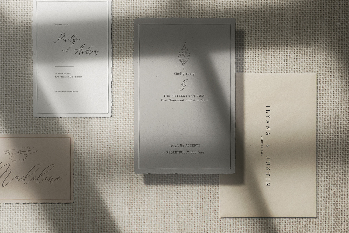 Papers&Envelopes - mockup set, a Product Mockup by Creatoom (Photo 3 of 29)