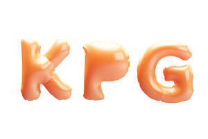 Balloon 3D Letters