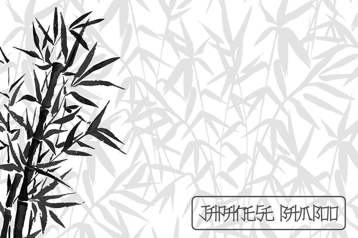 Japanese Bamboo collection, a Pattern Graphic by ilonitta (Photo 2 of 11)