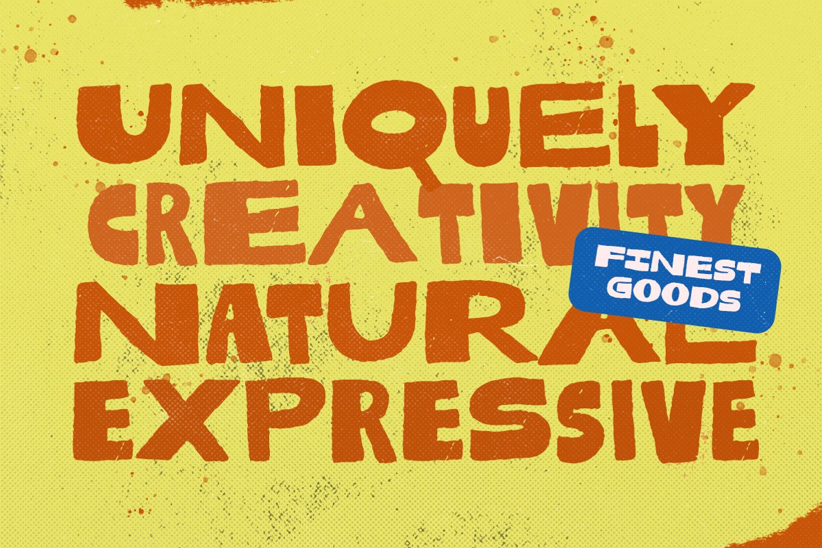 Quirked - Organic Quirky Font, a Handwritten Font by Letterhend Studio (Photo 4 of 9)