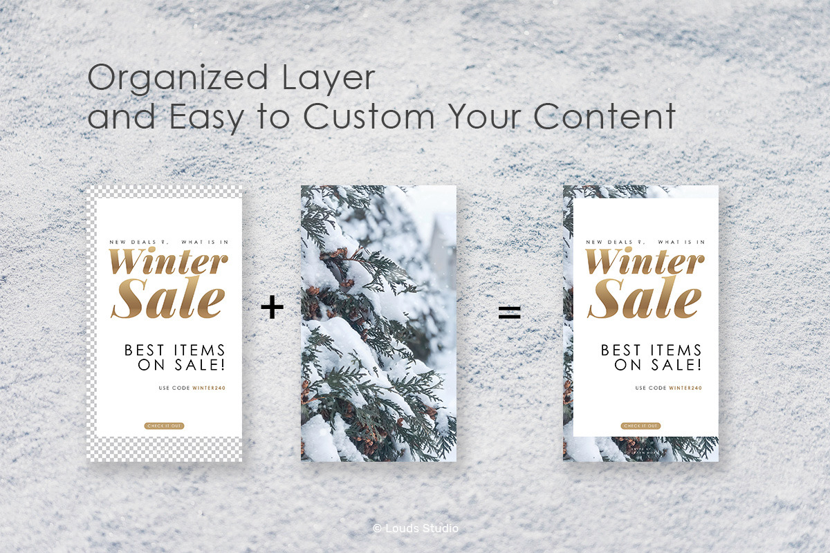 Winter Sale Instagram Stories, a Social Media Template by Louds Studio (Photo 6 of 6)