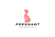 Pregnant icon template illustration, a Branding & Logo Template by Dyn Studio (Thumbnail 2 of 2)