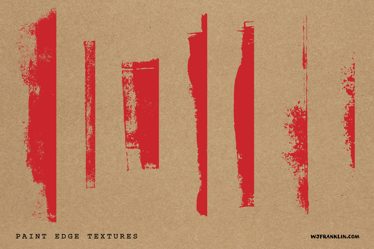 36 Vector Textures - Paint & Paper preview 5