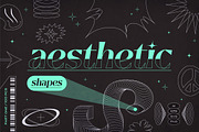 Aesthetic Metamodern Shapes Part 1, an Outline Icon by Ckybe's Corner (Thumbnail 1 of 7)
