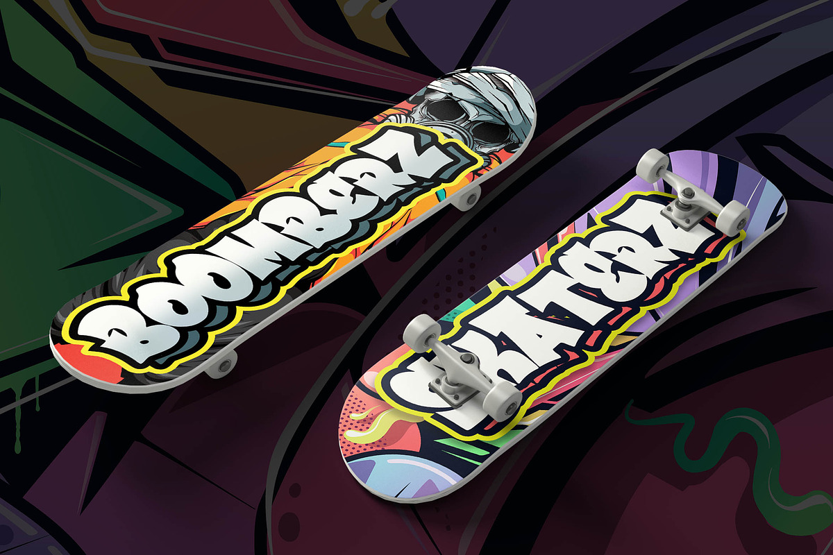 Bradwall Graffiti Font, a Font by Blankids Studio (Photo 3 of 6)