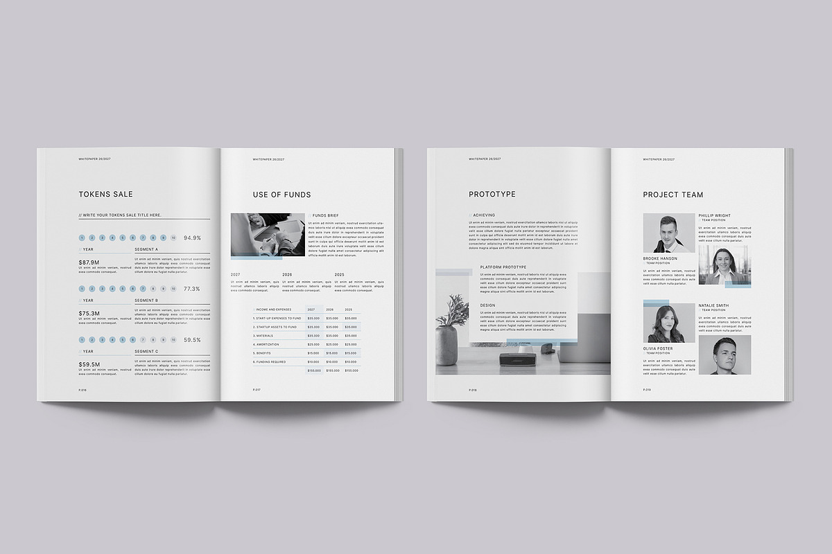 Business White Paper Template, a Brochure Template by Designsoul14 (Photo 10 of 12)