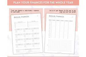 Ultimate Budget Planner BUNDLE! 24pg