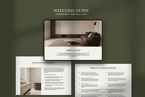 Interior Design Welcome Guide Clean