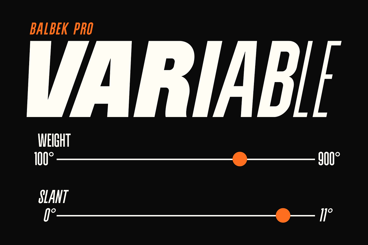 Balbek Pro - Modern Sans Serif, a Sans Serif Font by Valentino Vergan (Photo 10 of 18)