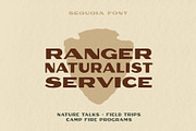 Sequoia Display, a Font by Rachel Kick (Thumbnail 3 of 5)