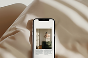 Light and Bright iPhone Mockup, an iPhone Mockup by The Ethical Agency (Thumbnail 2 of 2)