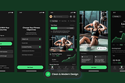 Fitness and Health Mobile App, a Websites & App Template by SLAB! Design (Thumbnail 4 of 4)