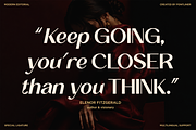 Amoora - Stylish Ligature Serif Font, a Sans Serif Font by Font Liner (Thumbnail 6 of 10)
