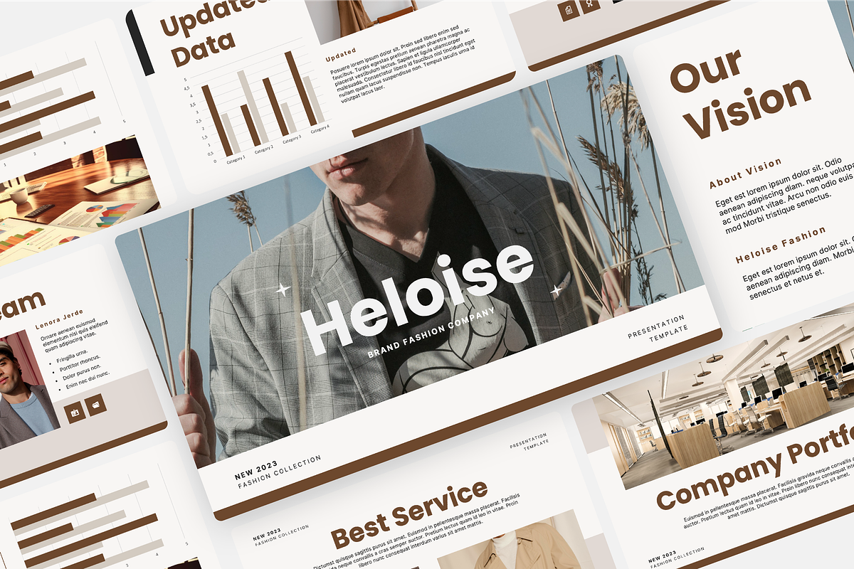 Heloise Fashion Keynote Presentation, a Presentation Template by Kren Studio (Photo 10 of 10)