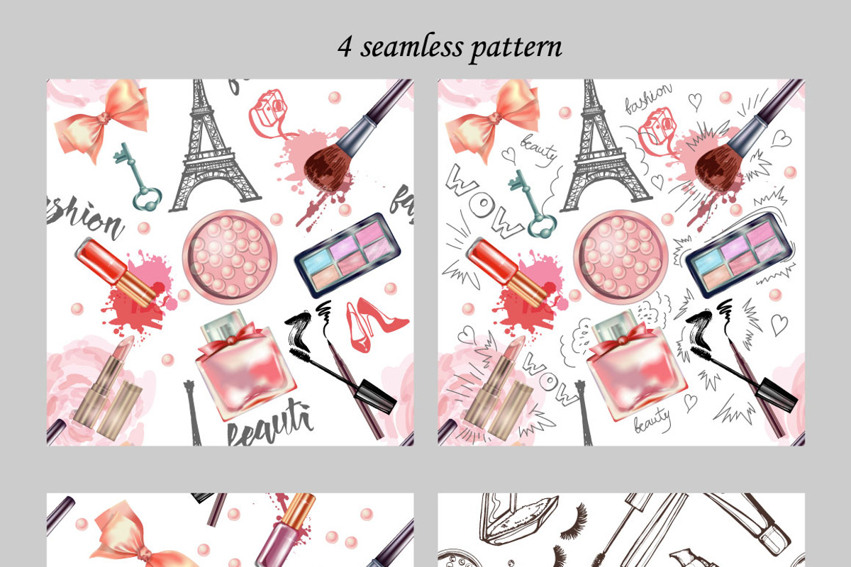 Set to create a fashion illustration, a Decorative Illustration by Gulnara Khadeeva (Photo 5 of 6)