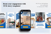 Cleaning Business Instagram Story, a Social Media Template by Snapybiz (Thumbnail 4 of 10)