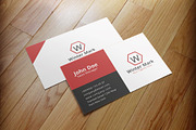Simple Corporate Business Card, a Business Card Template by Shahjhan (Thumbnail 3 of 3)
