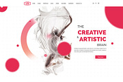 The 1989 - Modern Creative PSD, a Websites & App Template by Knighthemes (Thumbnail 1 of 11)