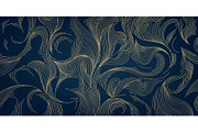 Water And Waves Golden Backgrounds, a Background Graphic by Marylia (Thumbnail 7 of 22)