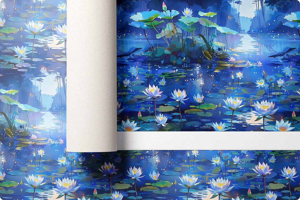 14 Dreamy Garden Patterns, a Pattern Graphic by Ninterints (Photo 5 of 14)